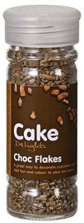 Cake Decoraties Choc Flakes 100ml