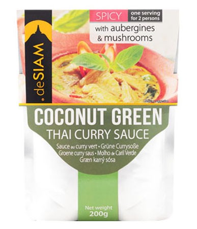 deSIAM Coconut Green Curry Sauce 200g