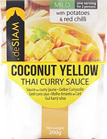 deSIAM Coconut Yellow Curry Sauce 200g