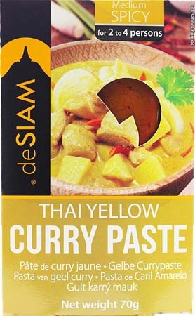 deSIAM Yellow Curry Paste 70g