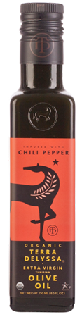 TERRA DELYSSA Organic Extra Virgin Olive Oil Chili 250ml