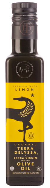 TERRA DELYSSA Organic Extra Virgin Olive Oil Lemon 250ml