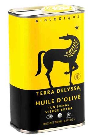 TERRA DELYSSA Organic Extra Virgin Olive Oil TIN 250ml