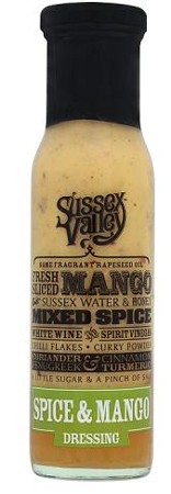 Sussex Valleys Spiced Mango Dressing 250gr