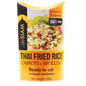 deSIAM Instant Fried Rice Carrots/Broccoli 100g