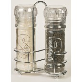 Pepper & Salt Grinder with Rack